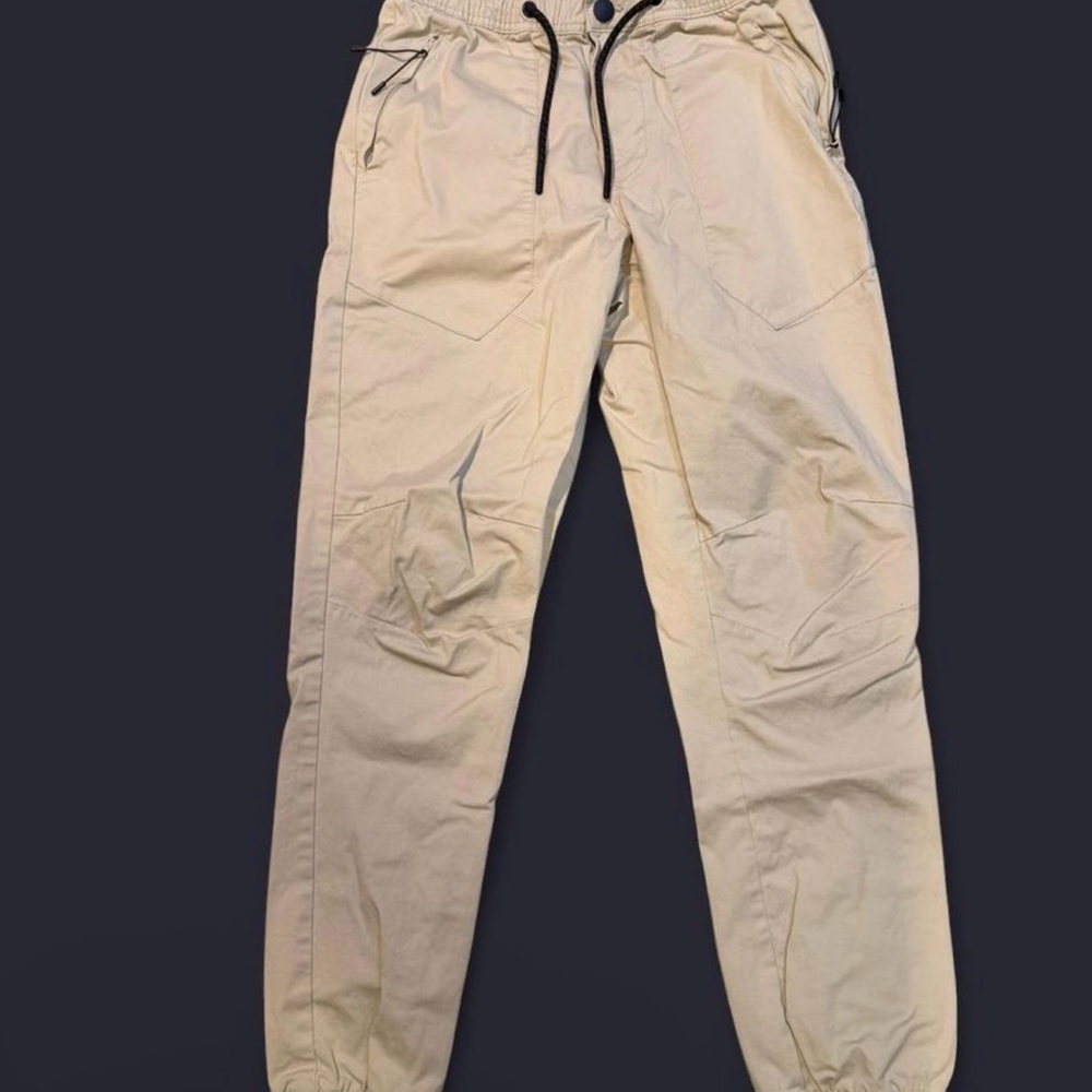 Denim&Co Men's Khaki Joggers